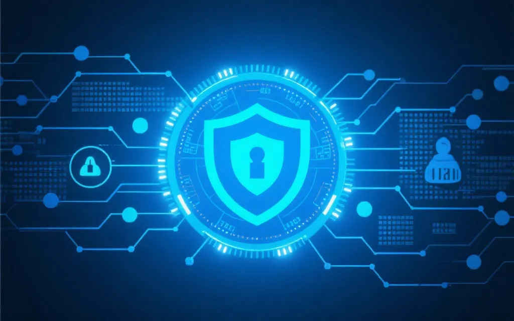 数据安全加密与多级权限管理示意图