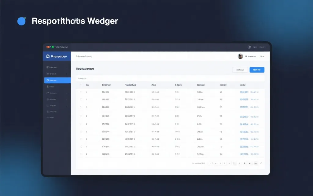 数据展示界面示意